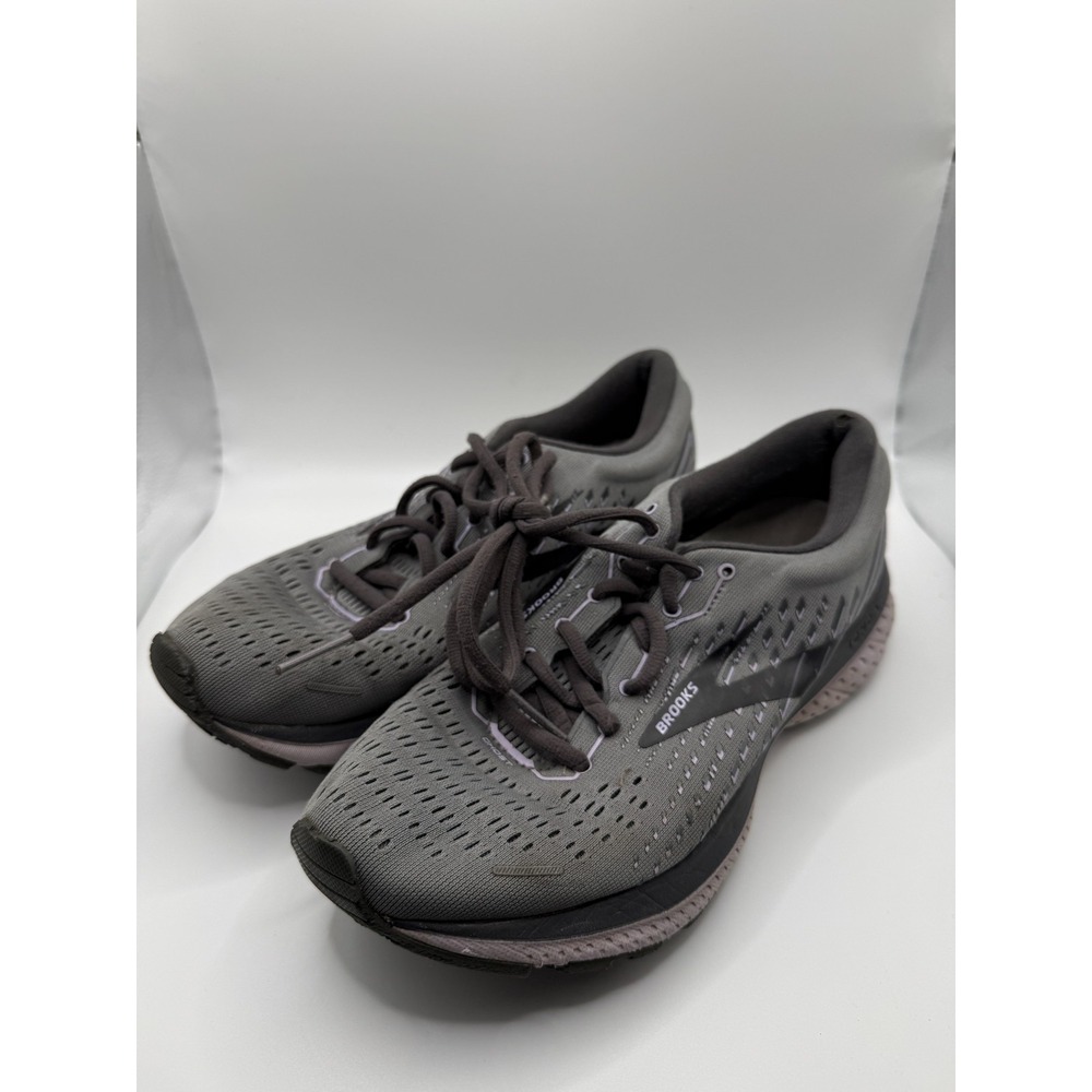 Brooks Ghost 13 1203381B084 Womens US 8 B Running Shoes Gray Athletic Sneakers